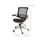Flash Furniture Black Mid-Back Mesh Office Chair with Flip-Up Arms BL-8801X-BK-GR-GG - alternate 8